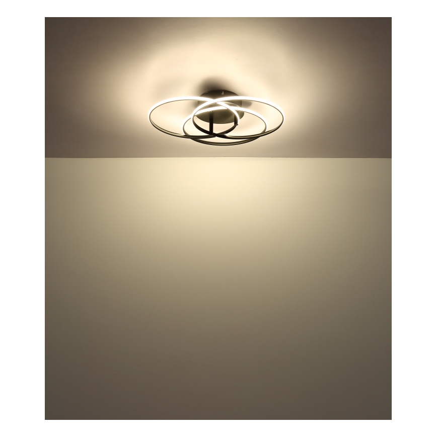 Globo - Φωτιστικό οροφής LED LED/40W/230V 4000K διάμετρος 45,6 cm μαύρο