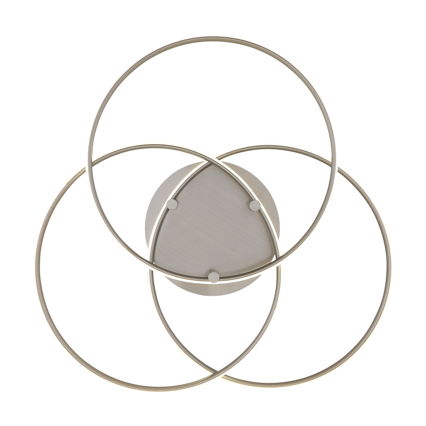 Globo - Φωτιστικό οροφής LED LED/40W/230V 4000K διάμετρος 45,6 cm ματ χρώμιο