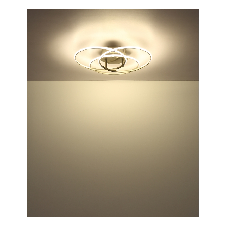 Globo - Φωτιστικό οροφής LED LED/40W/230V 4000K διάμετρος 45,6 cm ματ χρώμιο