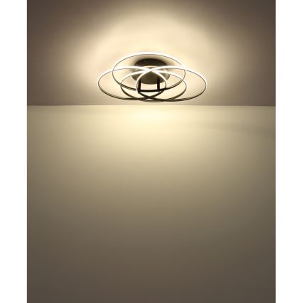 Globo - Φωτιστικό οροφής LED LED/55W/230V 4000K διάμετρος 51,5 cm μαύρο