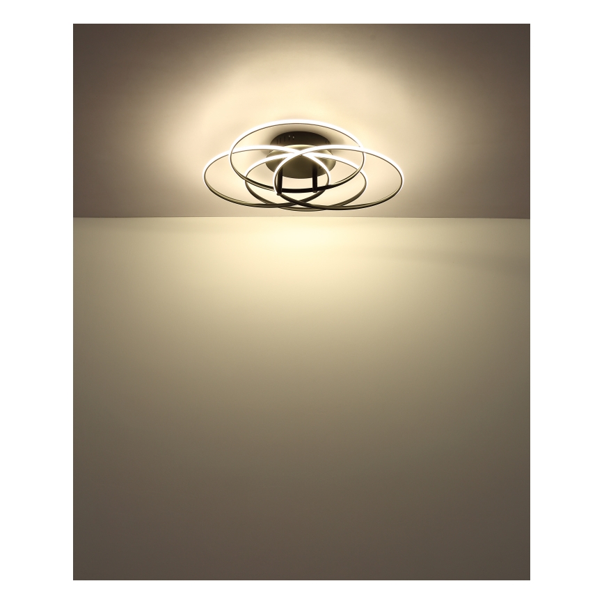 Globo - Φωτιστικό οροφής LED LED/55W/230V 4000K διάμετρος 51,5 cm μαύρο
