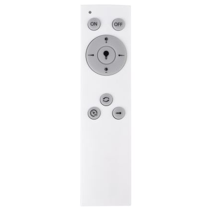 Globo - Ρυθμιζόμενο φωτιστικό οροφής LED LED/40W/230V 2700-6500K 32,5x87,5 cm καφέ/μαύρο + τηλεχειριστήριο