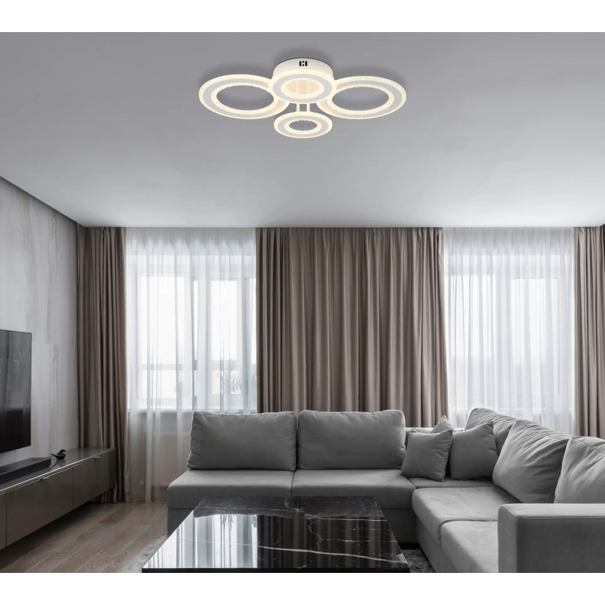 Globo - LED Φωτιστικό οροφής LED/54W/230V 3000/4200/6500K 59x42 cm