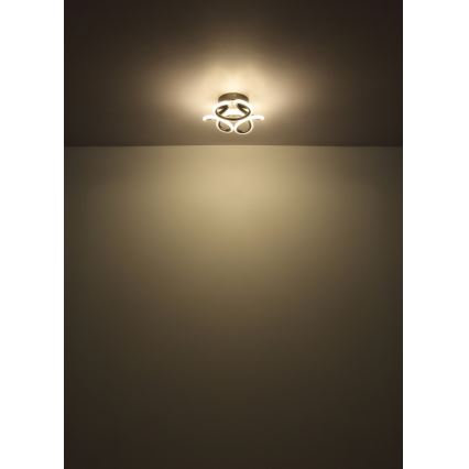 Globo - LED Οροφωτιστικό LED/24W/230V 2700/4000/6000K διάμ. 26 εκ. μαύρο