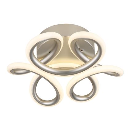 Globo - LED Οροφιαίο φωτιστικό LED/24W/230V 2700/4000/6000K διάμ. 26 εκ. ματ χρώμιο