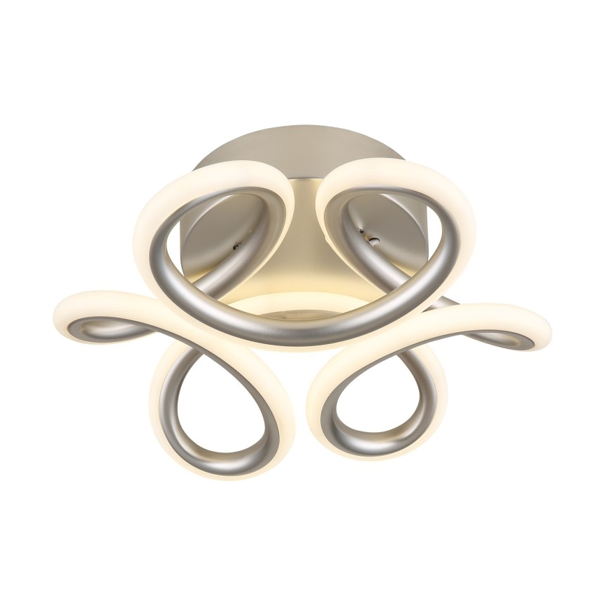 Globo - LED Οροφιαίο φωτιστικό LED/24W/230V 2700/4000/6000K διάμ. 26 εκ. ματ χρώμιο