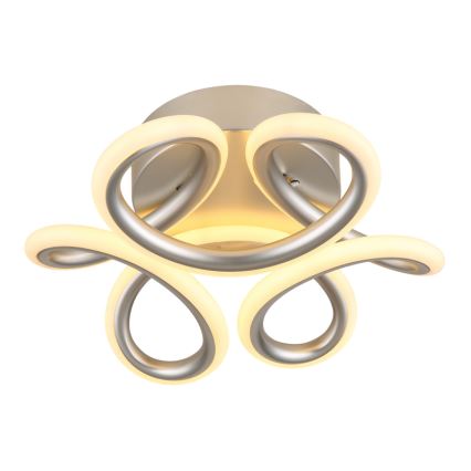 Globo - LED Οροφιαίο φωτιστικό LED/24W/230V 2700/4000/6000K διάμ. 26 εκ. ματ χρώμιο