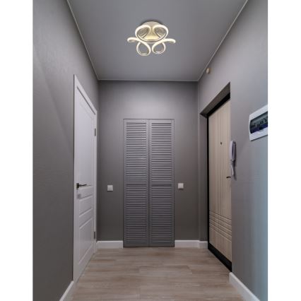 Globo - LED Οροφιαίο φωτιστικό LED/24W/230V 2700/4000/6000K διάμ. 26 εκ. ματ χρώμιο