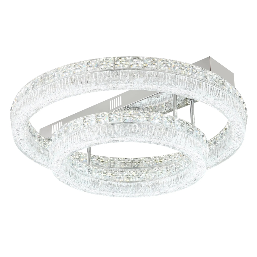 Globo - LED Ρυθμιζόμενο φωτιστικό οροφής LED/60W/230V 2700-6000K διάφανο + τηλεχειριστήριο