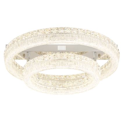Globo - LED Ρυθμιζόμενο φωτιστικό οροφής LED/60W/230V 2700-6000K διάφανο + τηλεχειριστήριο