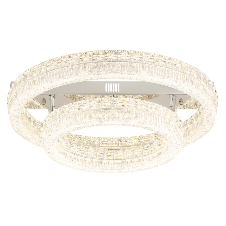 Globo - LED Ρυθμιζόμενο φωτιστικό οροφής LED/60W/230V 2700-6000K διάφανο + τηλεχειριστήριο