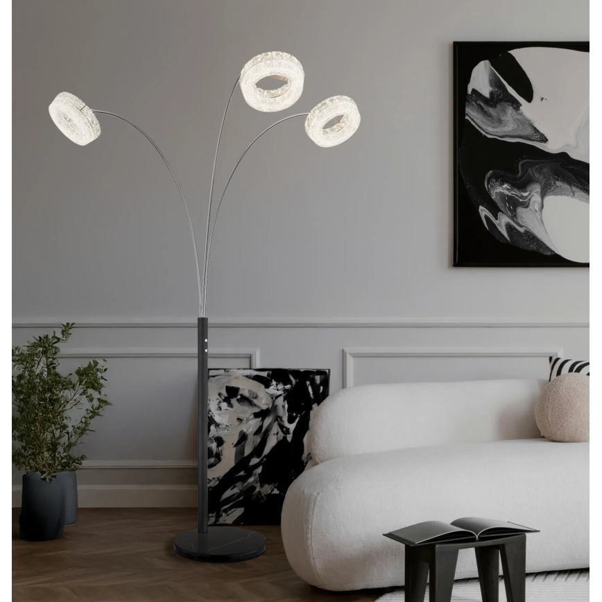 Globo - LED Ρυθμιζόμενη επιδαπέδια λάμπα LED/35W/230V 3000/4000/6000K