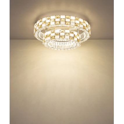 Globo - Ρυθμιζόμενο φωτιστικό οροφής LED/55W/230V 2700-6000K διάμ. 61 cm + τηλεχειριστήριο