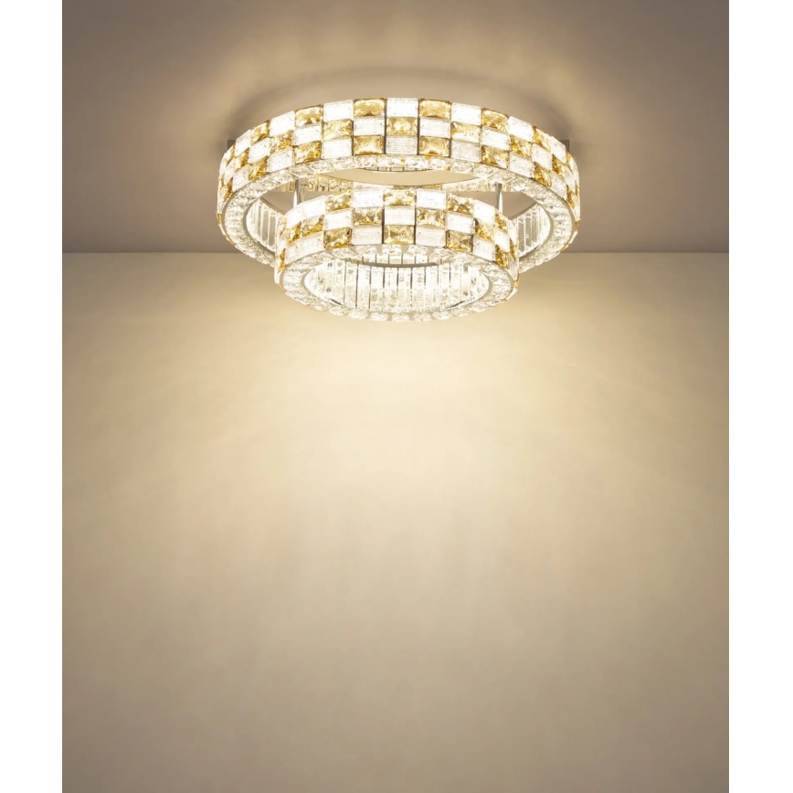 Globo - Ρυθμιζόμενο φωτιστικό οροφής LED/55W/230V 2700-6000K διάμ. 61 cm + τηλεχειριστήριο