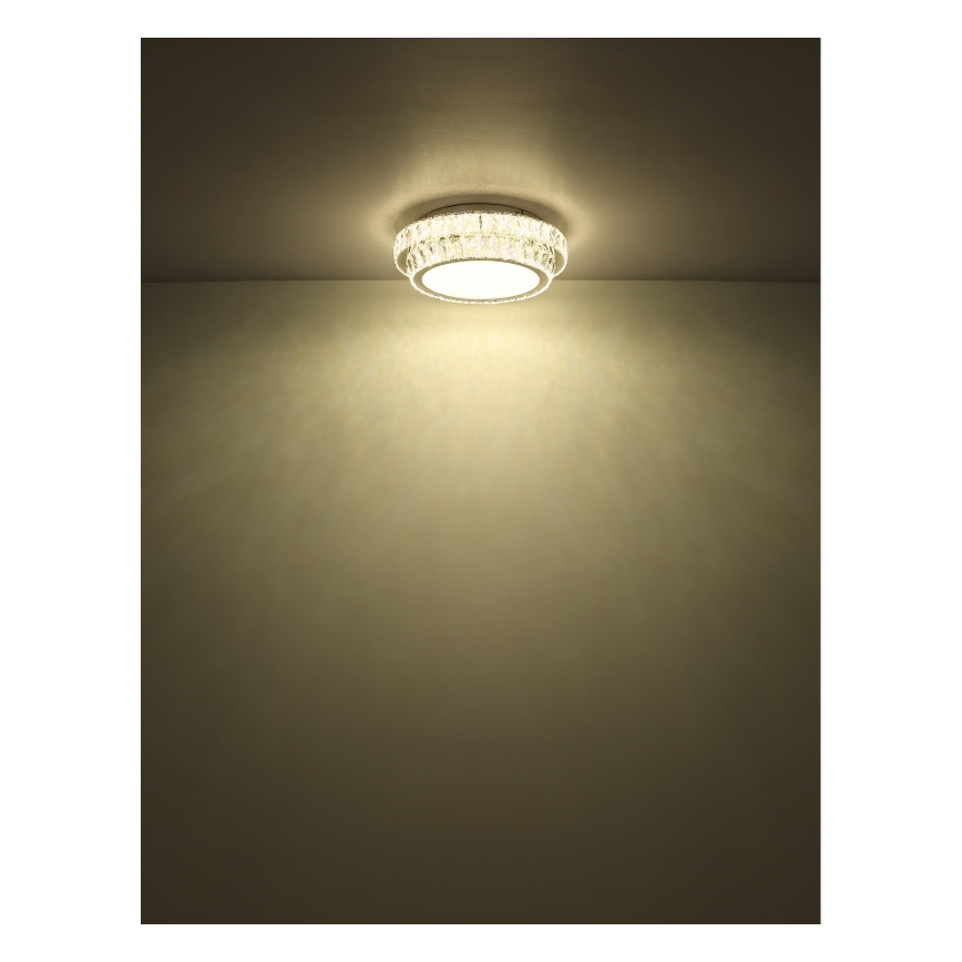 Globo - LED Ρυθμιζόμενο φωτιστικό οροφής LED/38W/230V 2700-6000K διάμ. 40 cm + τηλεχειριστήριο