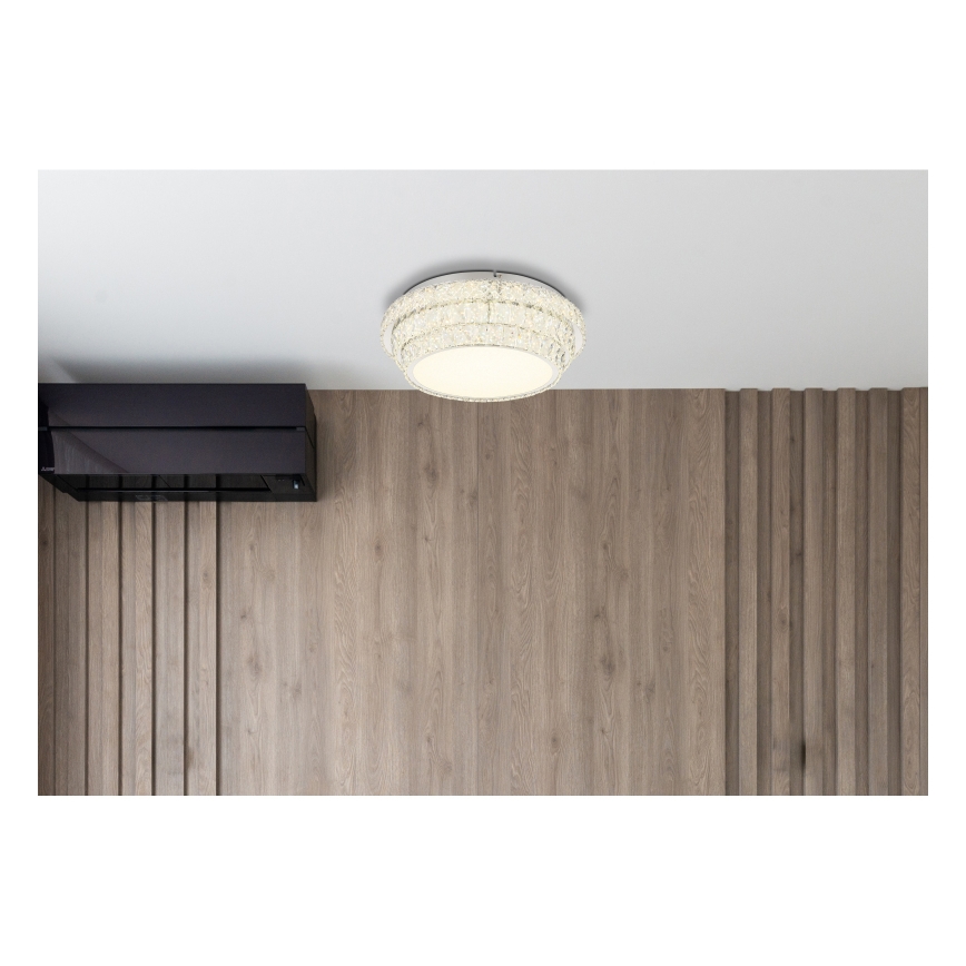 Globo - LED Dimmable φωτιστικό οροφής LED/48W/230V 2700-6000K διάμετρος 50 cm λευκό + τηλεχειριστήριο