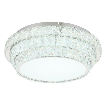 Globo - LED Ρυθμιζόμενο Φωτιστικό Οροφής LED/48W/230V 2700-6000K διάμ. 50 εκ. λευκό + τηλεχειριστήριο