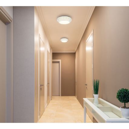 Globo - Ρυθμιζόμενο φωτιστικό οροφής LED/58W/230V 2700-6000K Ø 60 εκ. λευκό + τηλεχειριστήριο