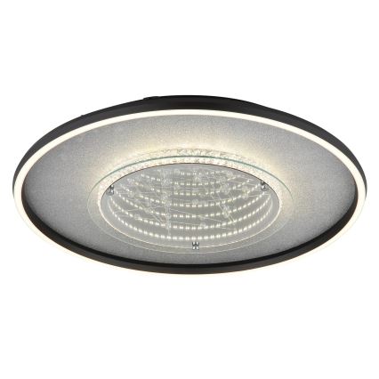 Globo - Φωτιστικό οροφής LED/40W/230V 3000/4000/6000K διάμ. 51,5 εκ. μαύρο