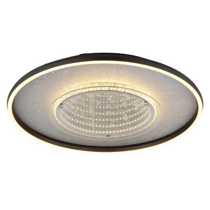 Globo - Φωτιστικό οροφής LED/40W/230V 3000/4000/6000K διάμ. 51,5 εκ. μαύρο