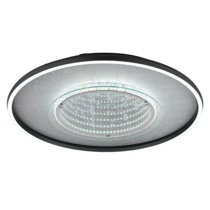Globo - Φωτιστικό οροφής LED/40W/230V 3000/4000/6000K διάμ. 51,5 εκ. μαύρο