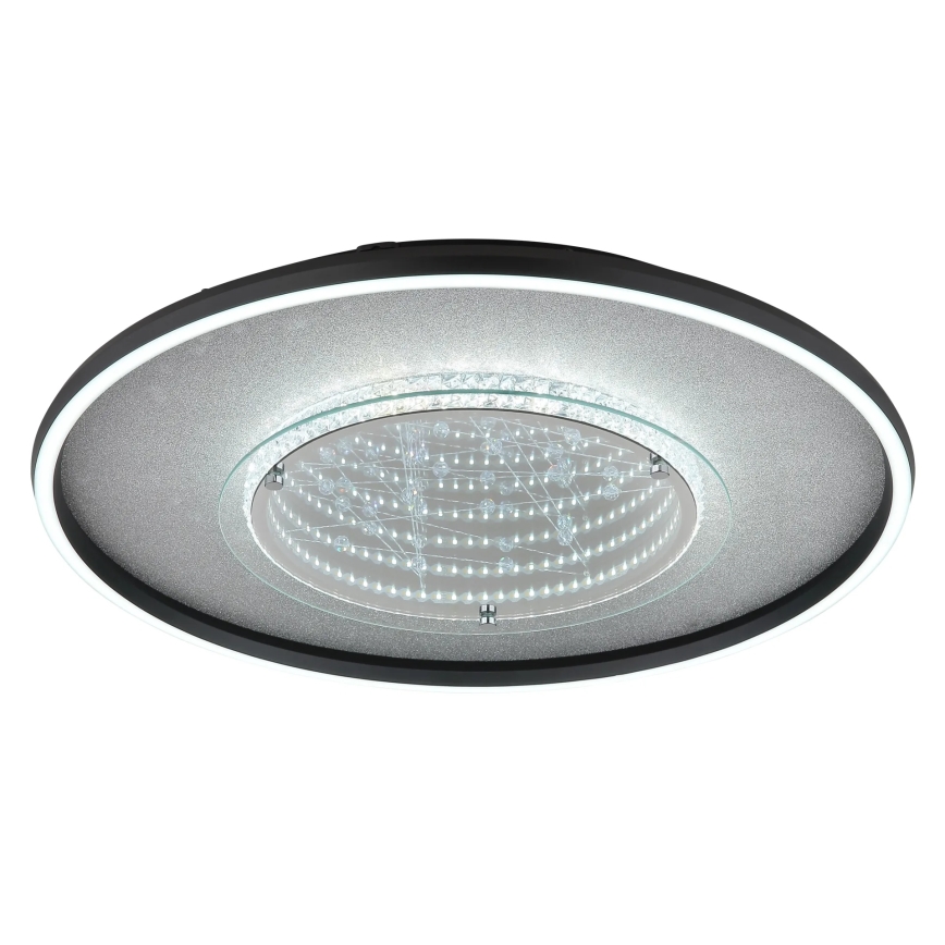 Globo - Φωτιστικό οροφής LED/40W/230V 3000/4000/6000K διάμ. 51,5 εκ. μαύρο