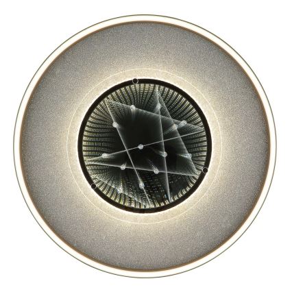 Globo - Φωτιστικό οροφής LED/40W/230V 3000/4000/6000K διάμ. 51,5 εκ. μαύρο
