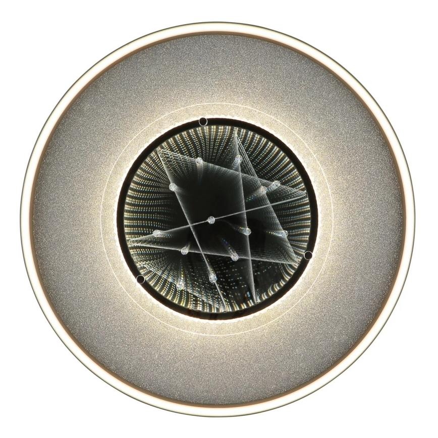 Globo - Φωτιστικό οροφής LED/40W/230V 3000/4000/6000K διάμ. 51,5 εκ. μαύρο