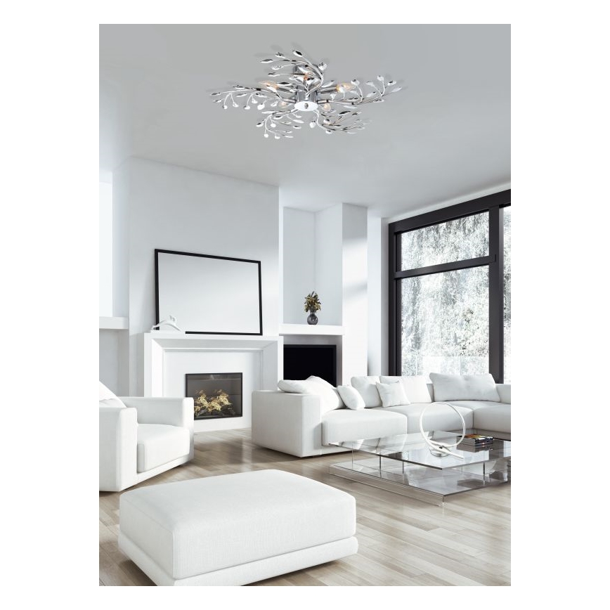 Globo - Συνδεδεμένο πολύφωτο 5xE14/40W/230V