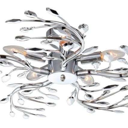 Globo - Συνδεδεμένο πολύφωτο 5xE14/40W/230V