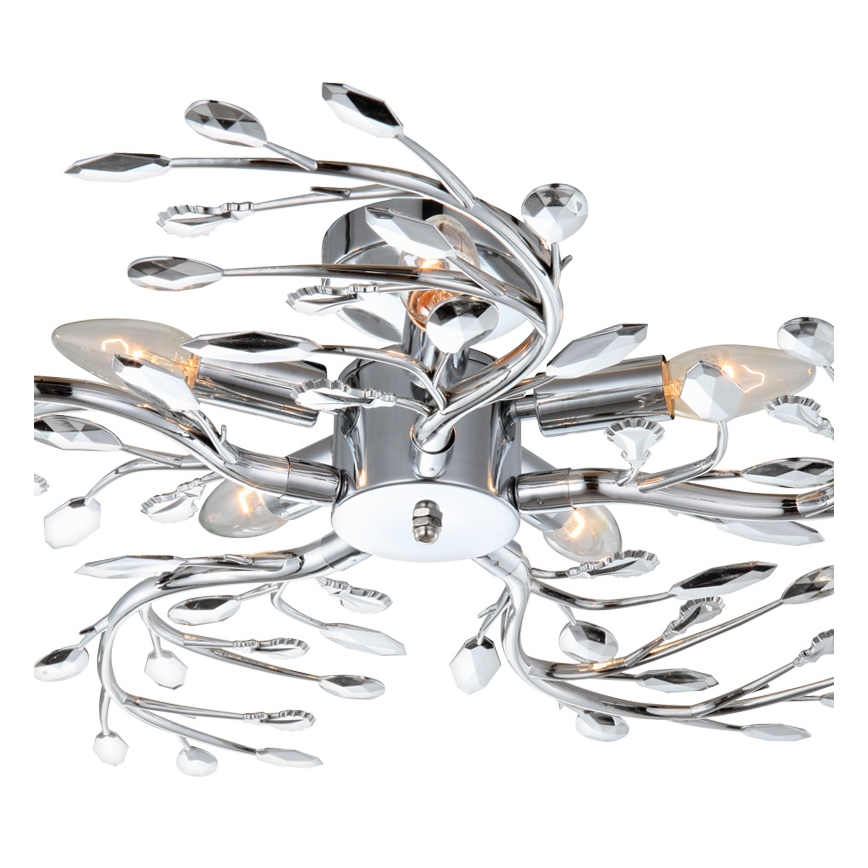 Globo - Συνδεδεμένο πολύφωτο 5xE14/40W/230V