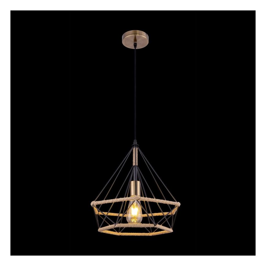 Globo - Πολύφωτο σε σχοινί 1xE27/60W/230V