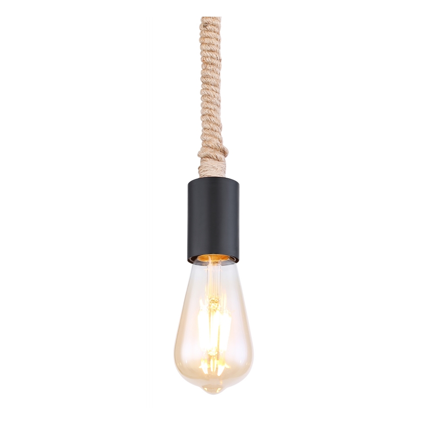 Globo - Πολύφωτο σε σχοινί 1xE27/60W/230V