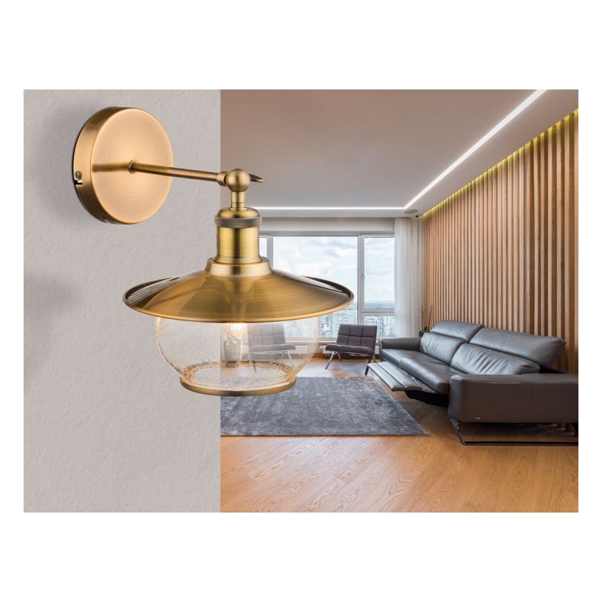 Globo - Φως τοίχου 1xE27/60W/230V