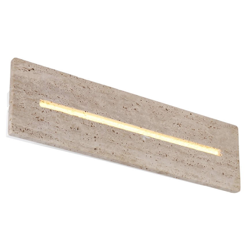 Globo - LED φωτιστικό τοίχου LED/17W/230V 3000K 40 cm τραβερτίνη