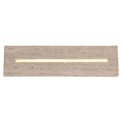 Globo - LED φωτιστικό τοίχου LED/17W/230V 3000K 40 cm τραβερτίνη