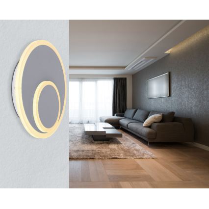 Globo - Επιτοίχιο φωτιστικό LED/16W/230V 3000K