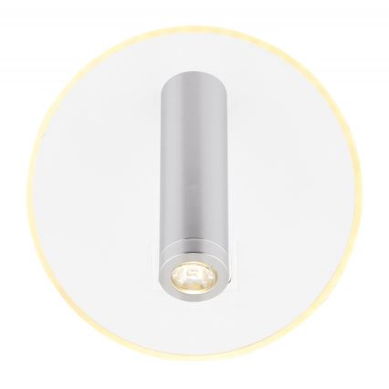 Globo - LED σποτ τοίχου LED/6W + LED/1W/230V