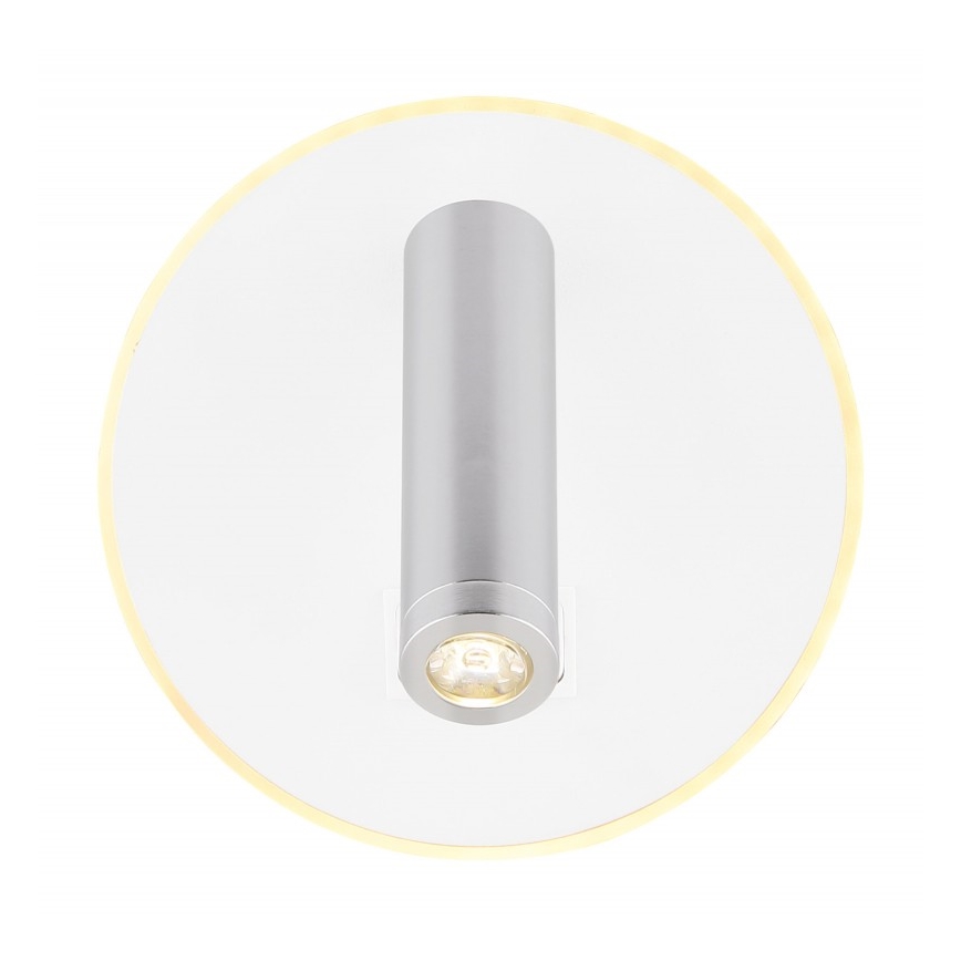 Globo - LED σποτ τοίχου LED/6W + LED/1W/230V