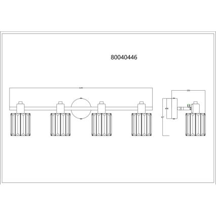 Globo - Φωτιστικό σποτ 3xE14/40W/230V
