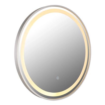 Globo - LED Dimming τοίχου καθρέφτης με οπίσθιο φωτισμό LED/10W/230V 2700/4000/6500K διάμετρος 50 cm