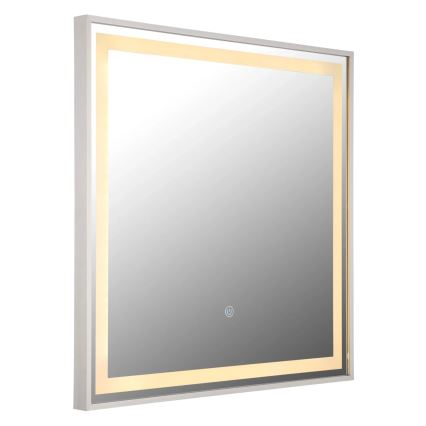 Globo - Καθρέφτης τοίχου LED Dimmable με οπίσθιο φωτισμό LED/10W/230V 2700/4000/6500K 50x50 cm