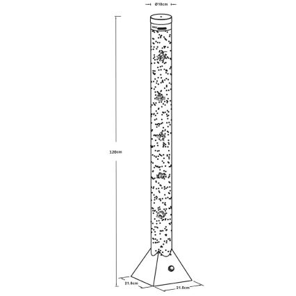 Globo 9015 - Διακοσμητική λάμπα 12xLED/0,06W/12V