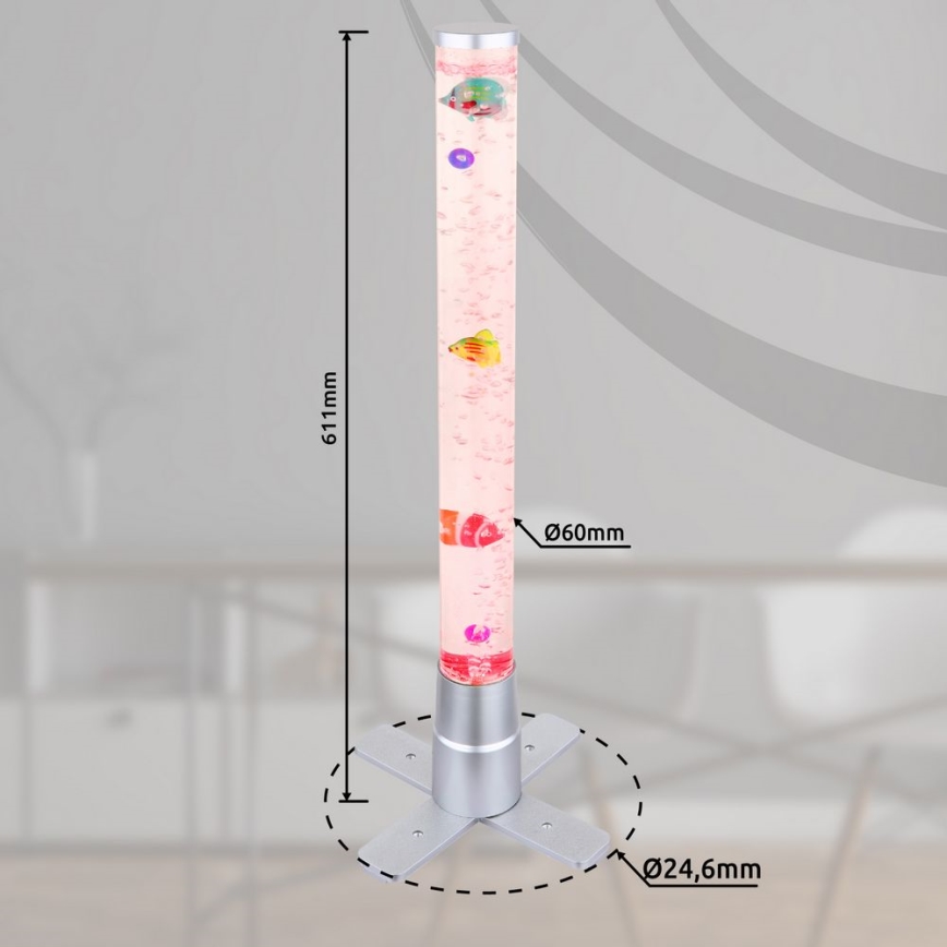 Globo - LED RGB Διακοσμητική λάμπα 9xLED/0,06W/230V