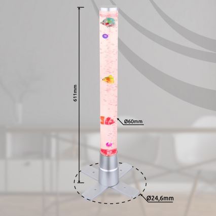 Globo - LED RGB Διακοσμητική λάμπα 9xLED/0,06W/230V