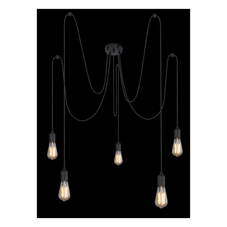 Globo - Κρεμαστό φωτιστικό 5xE27/60W/230V