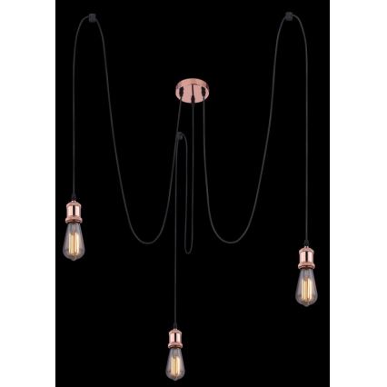 Globo A32-3 - Κρεμαστό φωτιστικό οροφής OLIVER 3xE27/40W/230V spider