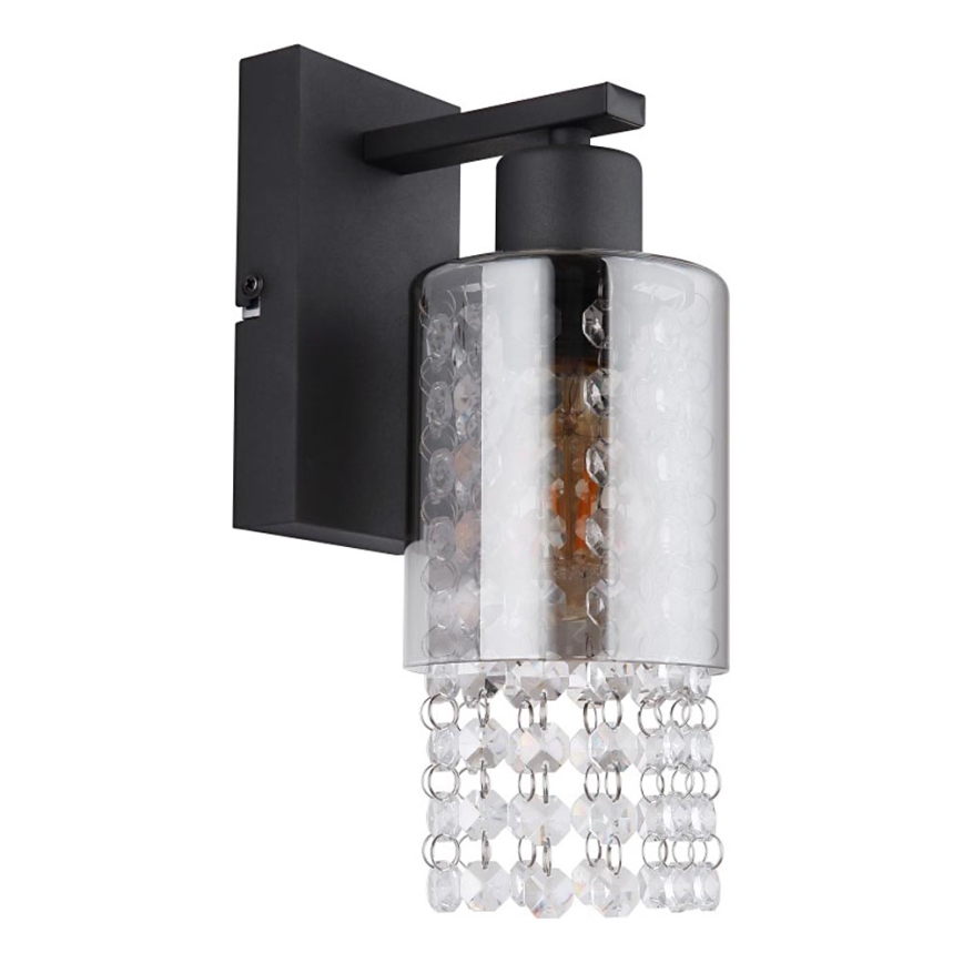 Globo - Λάμπα τοίχου 1xE27/40W/230V μαύρο