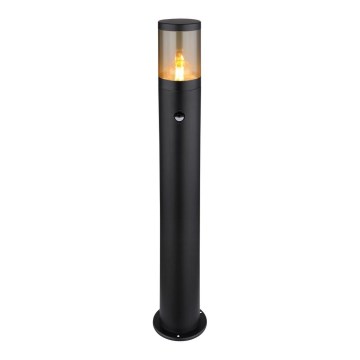 Globo - Λάμπα εξωτερικού χώρου με αισθητήρα 1xE27/60W/230V 80 cm IP44