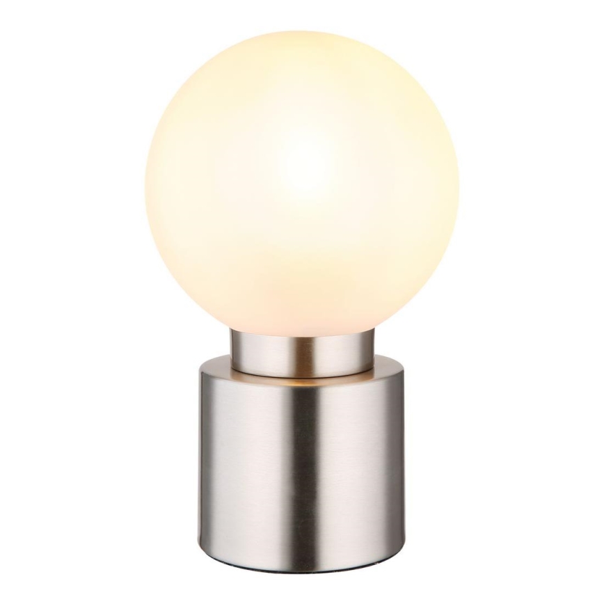 Globo - Eπιτραπέζιο φωτιστικό 1xE14/25W/230V γυαλιστερό χρώμιο